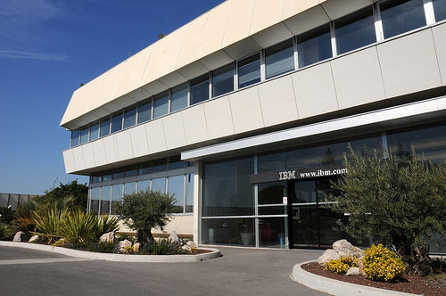 IBM's new center at france]